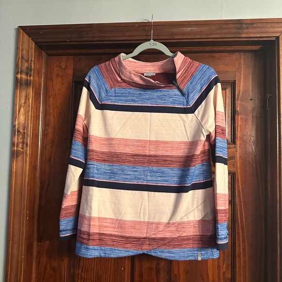 Talbots Multicolor Striped Top. T by Talbots - Picture 1 of 5
